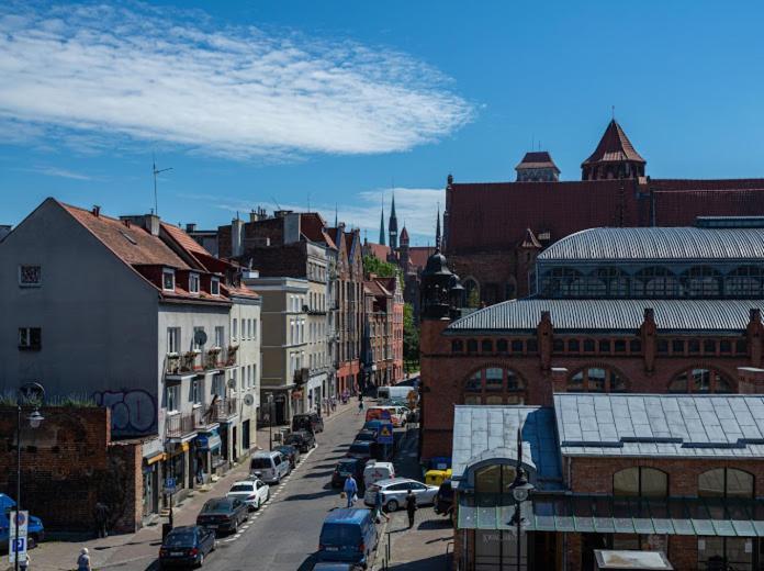 Apartament Z Balkonem Na Podwalu Old Town Gdansk Lägenhet Exteriör bild
