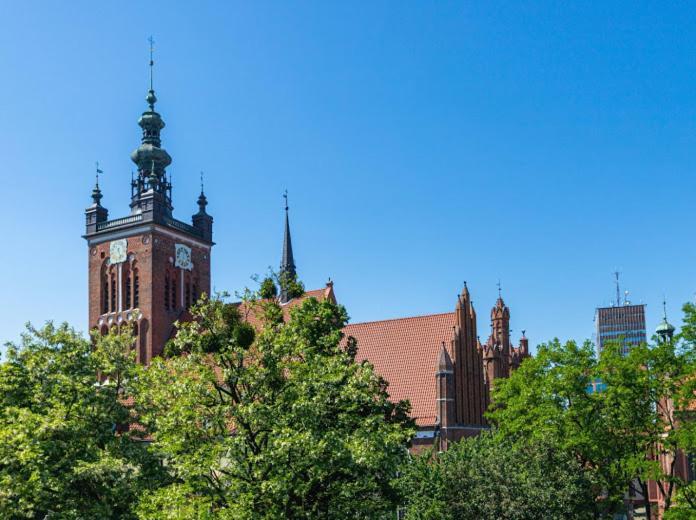 Apartament Z Balkonem Na Podwalu Old Town Gdansk Lägenhet Exteriör bild
